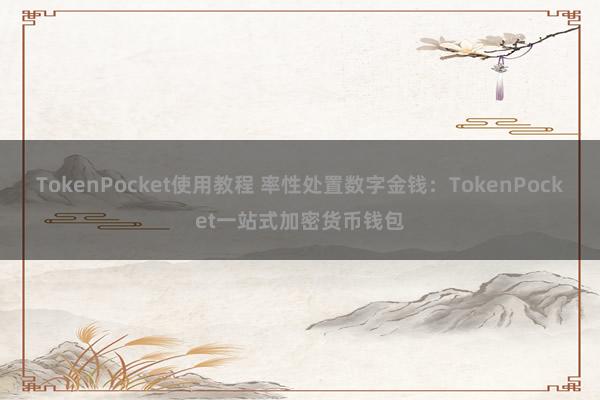 TokenPocket使用教程 率性处置数字金钱：TokenPocket一站式加密货币钱包